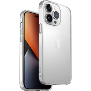 Uniq Hybrid Air Fender Case for iPhone 14 Pro - Nude (Transparent)