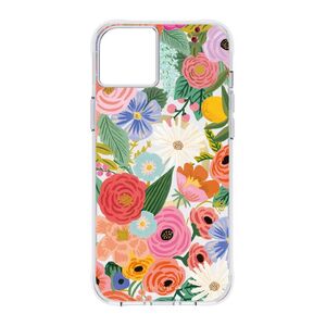 Case-Mate Rifle Paper iPhone 14 Plus Case - Garden Party Blush with Magsafe