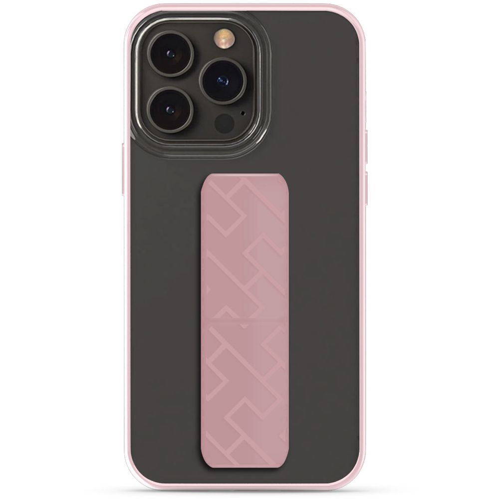 HYPHEN Grip Holder Case for iPhone 14 Pro - Pink