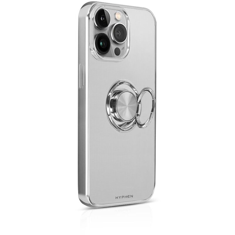 HYPHEN Ring Case for iPhone 14 Pro - Silver