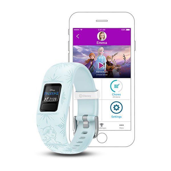 Garmin vivofit Jr Disney Frozen II Elsa Adjustable Fitness Tracker