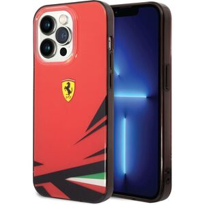 Ferrari PC/TPU Case with Double Layer Print for iPhone 14 Pro - Red