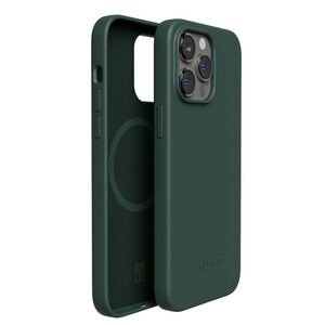 Levelo Iris Magsafe Liquid Silicone Case For iPhone 14 Pro Max - Dark Green
