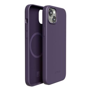 Levelo Iris Magsafe Liquid Silicone Case For iPhone 14 Plus - Purple