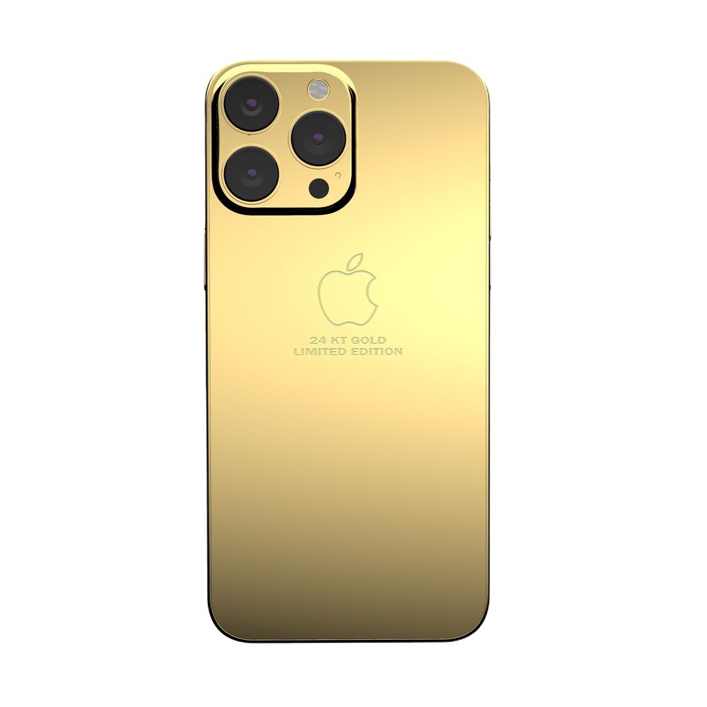 Mansa Design Custom iPhone 14 Pro Max 256GB - Full Gold