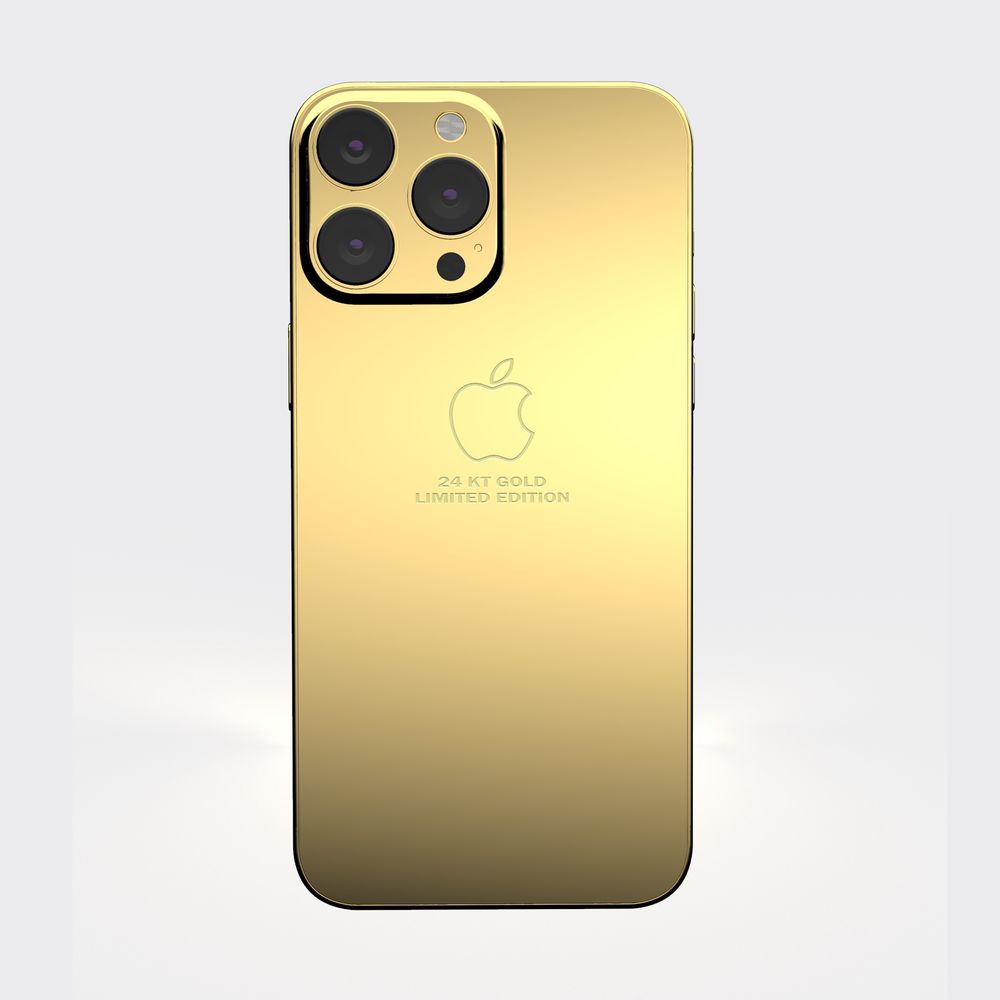Mansa Design Custom iPhone 14 Pro Max 512GB - Full Gold