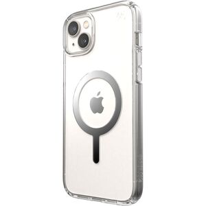 Speck Presidio Perfect Clear +Ms Case for iPhone 14 Plus - Clear/Silver
