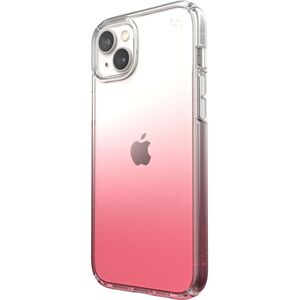 Speck Presidio Perfect Clear Ombre Case for iPhone 14 Plus - Clear/Vintage Rose Fade