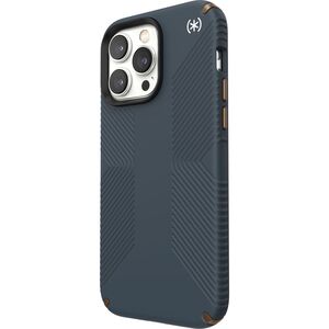 Speck Presidio 2 Grip Case for iPhone 14 Pro Max - Charcoal/Cool Bronze/Slate