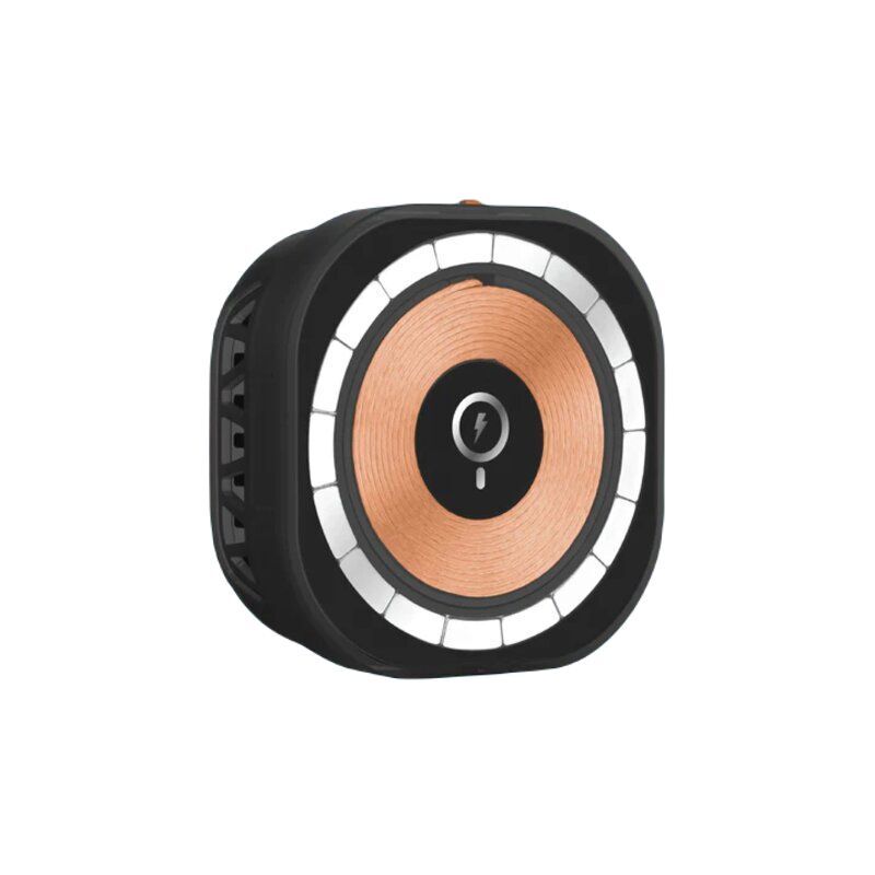 Momax Play 15W Magnetic Wireless Charging Cooler - Black