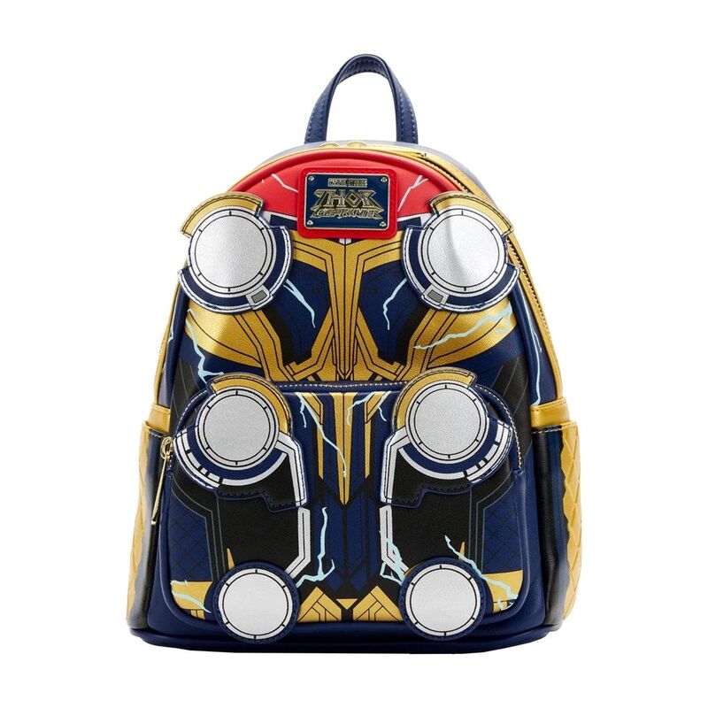 Loungefly Leather Marvel Thor Love & Thunder Cosplay Mini Backpack (Glows In The Dark)