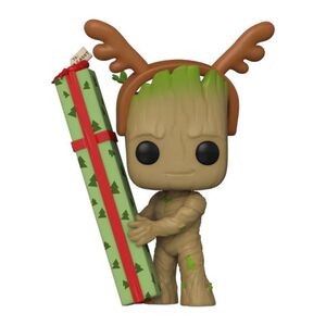 Funko Pop Marvel Guardian Of The Galaxy Holiday Special Groot Vinyl Figure