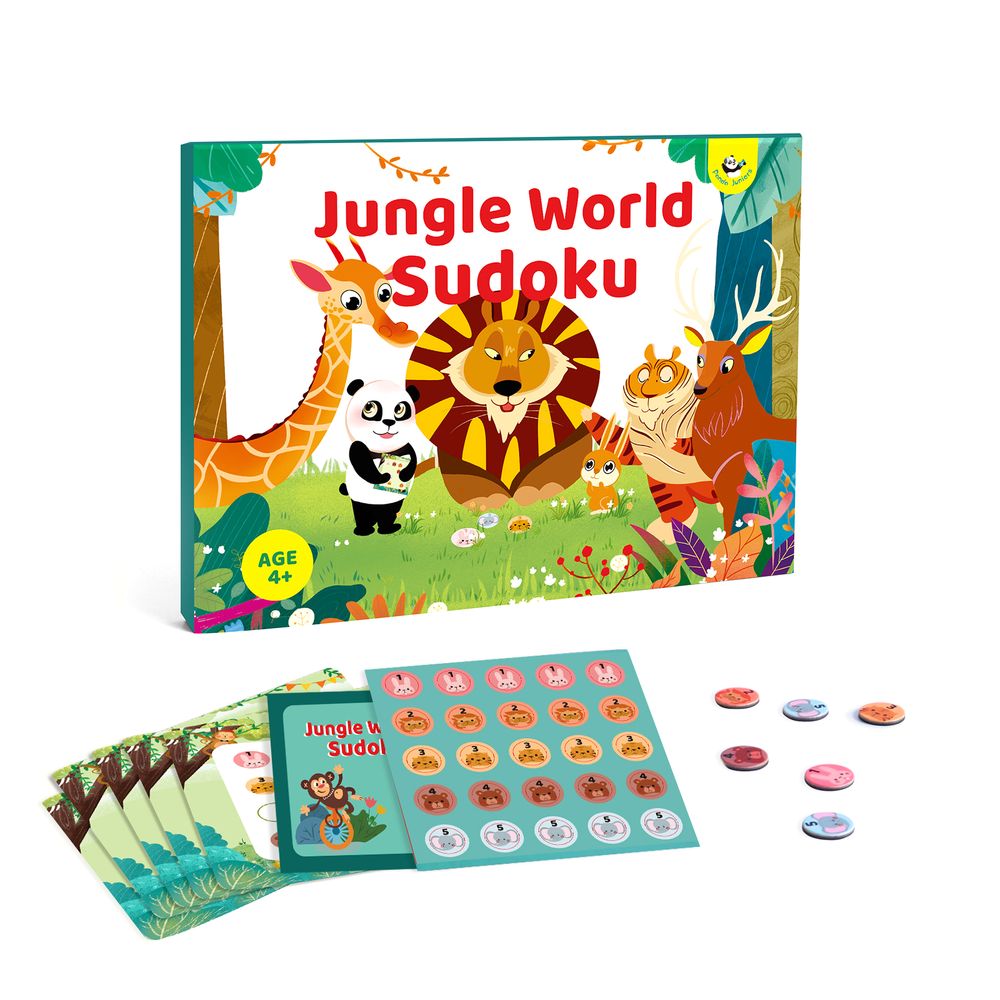 Panda Juniors Jungle World Sudoku Set (PJ001-1)