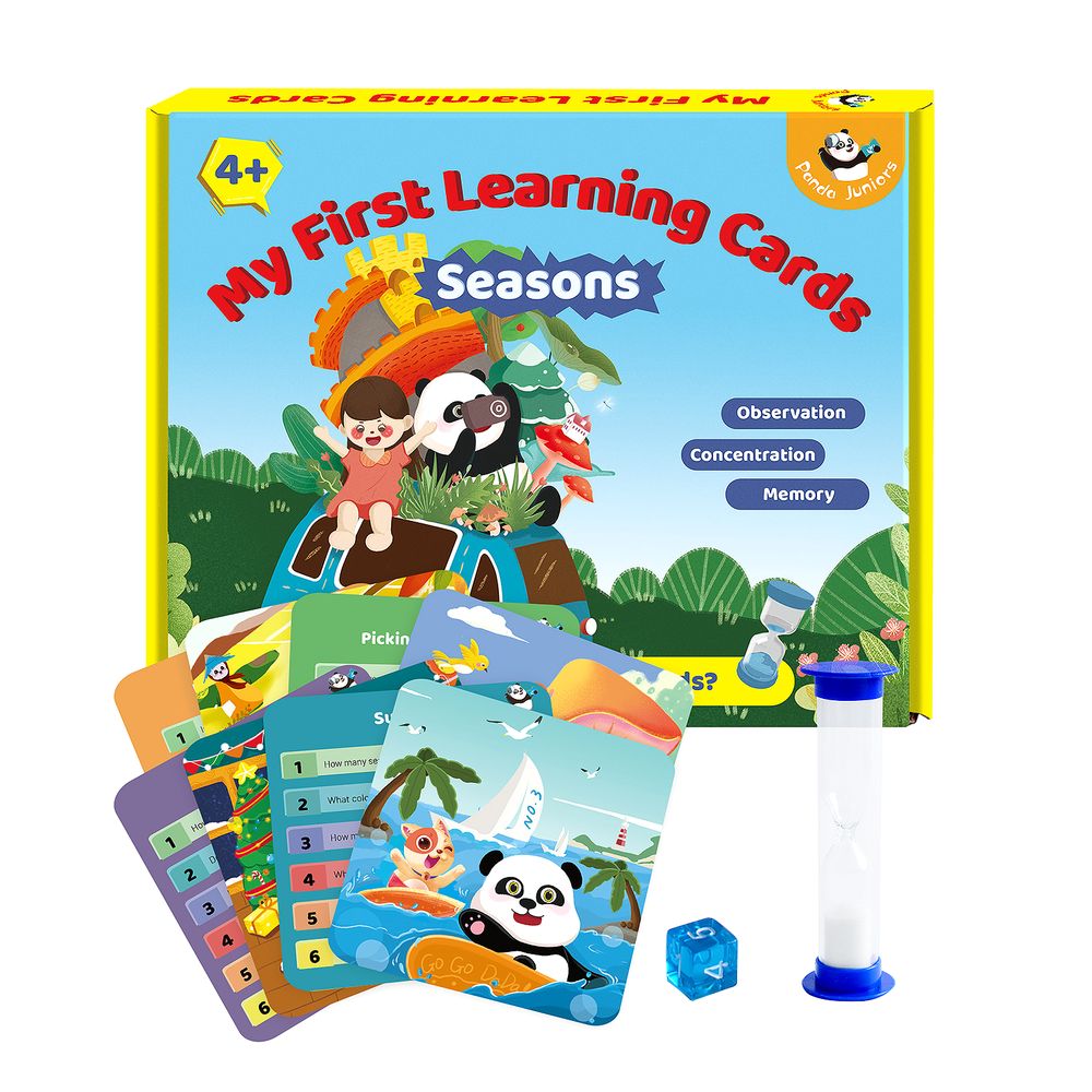 Panda Juniors My First Learning Cards - Seasons (PJ002-2)
