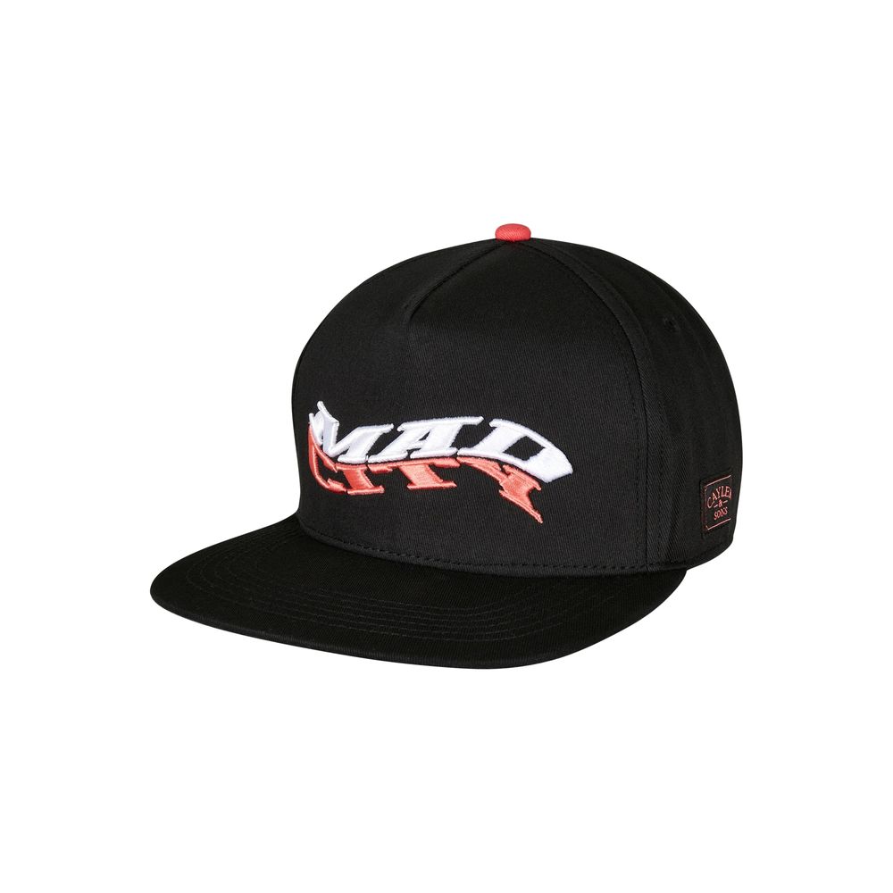 Cayler & Sons WL Mad City Snapback Cap - Black (One Size)