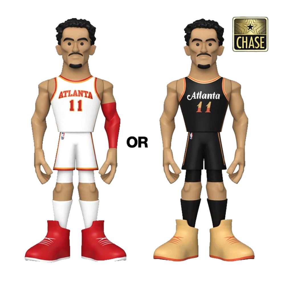 Funko Pop! Gold NBA Atlanta Trae Young 12-Inch Vinyl Figure (With Chase*)