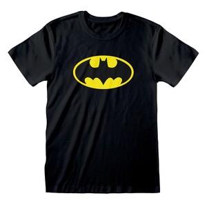 Heroes Inc DC Batman Logo Unisex T-Shirt Black