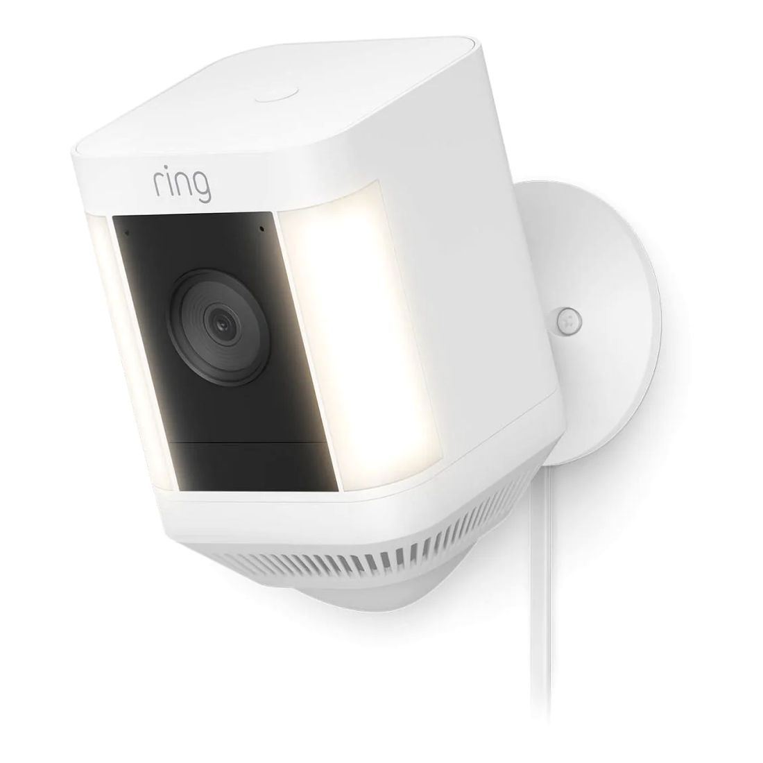 Ring Spotlight Cam Plus - Wired - White