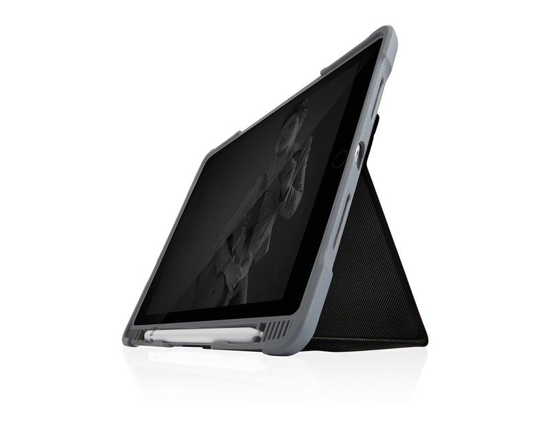 STM DUX Shell Duo Case Black for iPad 10.2-Inch
