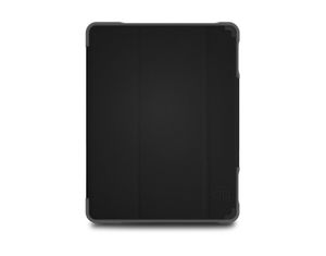 STM DUX Shell Duo Case Black for iPad 10.2-Inch