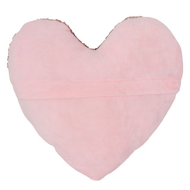 Something Different Reversible Sequin Heart Cushion