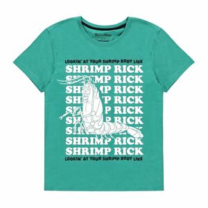 Difuzed Rick & Morty Shrimp Rick Men's T-Shirt Blue