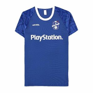 Difuzed Sony PlayStation France EU2021 Esports Jersey T-Shirt Blue
