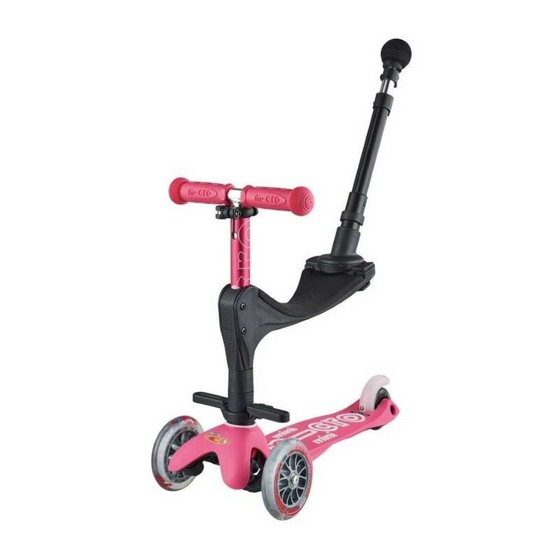 Micro Mini Scooter 3In1 Deluxe Plus Pink