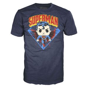 Funko Pop Tee DC Comics Superman Flying Straight T-Shirt