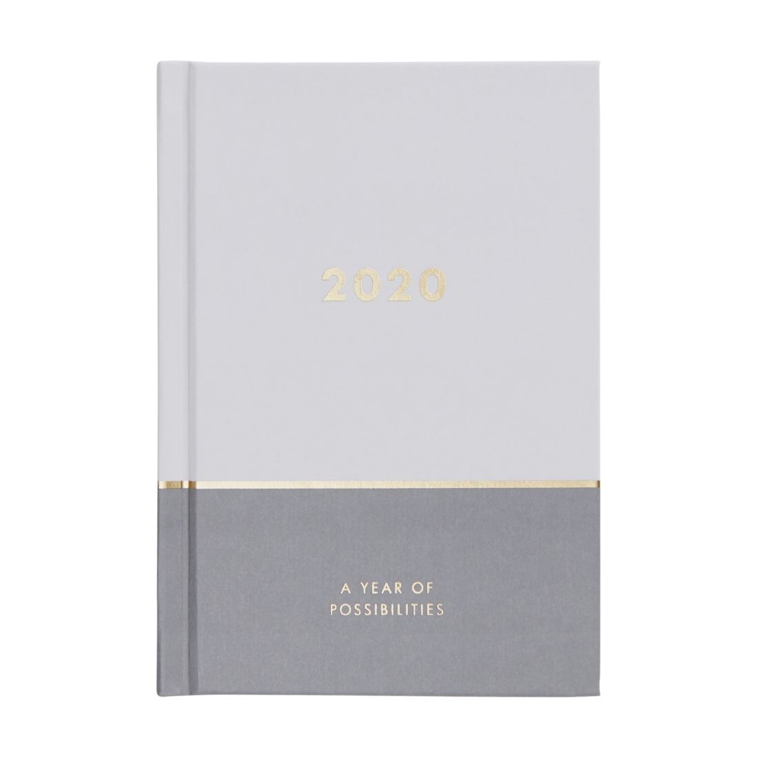 kikki.K 2020 A6 Weekly Diary Inspiration Mist Grey