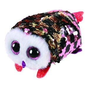 Teeny Flippable Checks The Owl Plush Toy 2-Inch