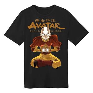 PC Merch Avatar Aang Arrows Men's T-Shirt - Black