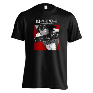 PC Merch Death Note I Am Justice Men's T-Shirt - Black