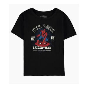 Difuzed Spider-Man Boys' T-Shirt Black