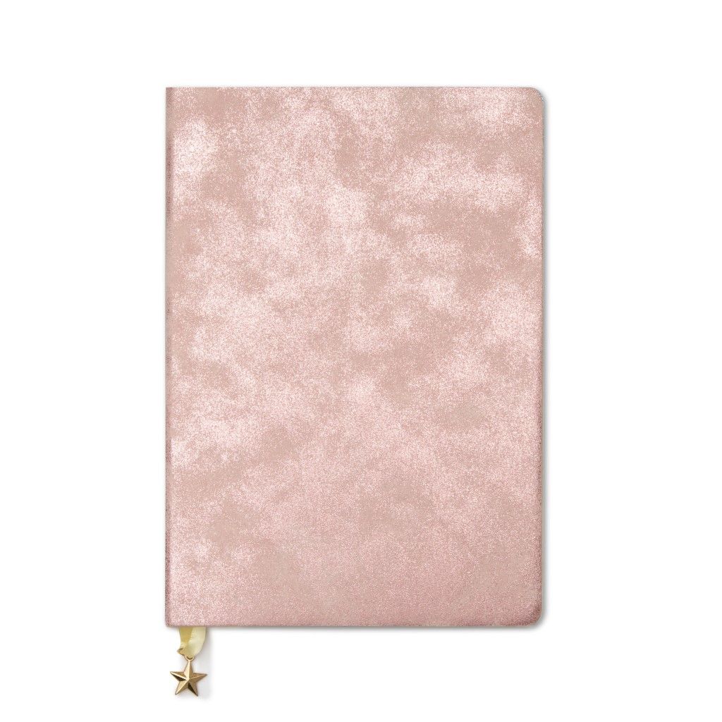All That Glitters Blush A5 Notebook