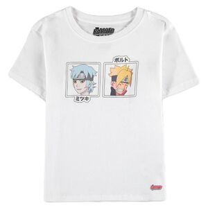 Difuzed Boruto - Naruto Next Generations Boys' Short Sleeved T-Shirt (TS000403BRT) - White