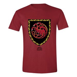 PC Merch House Of The Dragon - Dragon Shield Men's T-Shirt Cherry Red