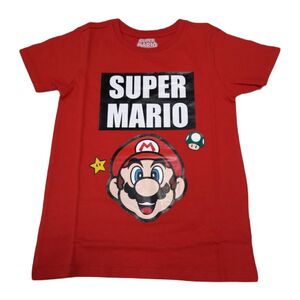Difuzed Nintendo Super Mario Face T-shirt - Red