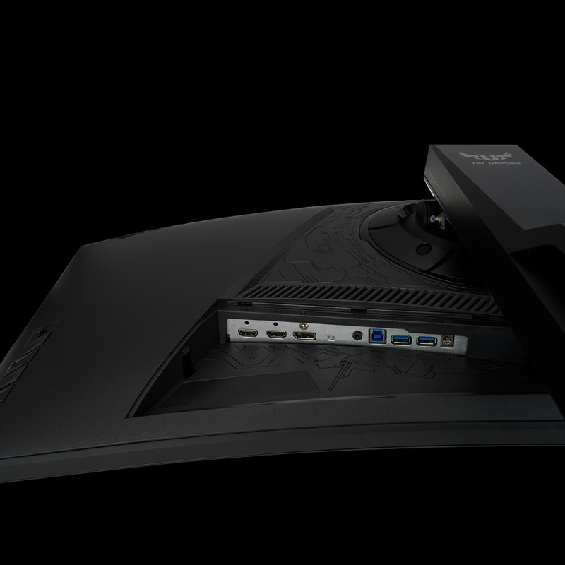شاشة الألعاب Asus Tuf Gaming Vg35Vq قياس 35 بوصة بدقة WQHD/ ومعدل التحديث 100 هرتز باللون الأسود