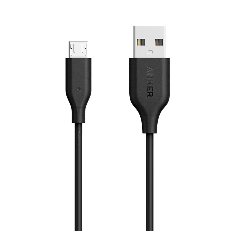 Anker Powerline Black Micro USB Cable 3Ft