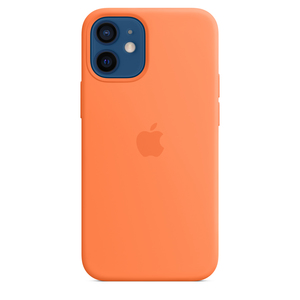 Apple Silicone Case Kumquat with MagSafe for iPhone 12 Mini