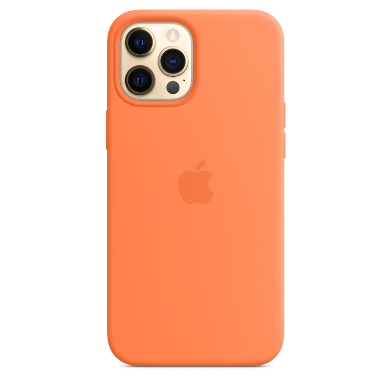 Apple Silicone Case Kumquat with MagSafe for iPhone 12 Pro Max