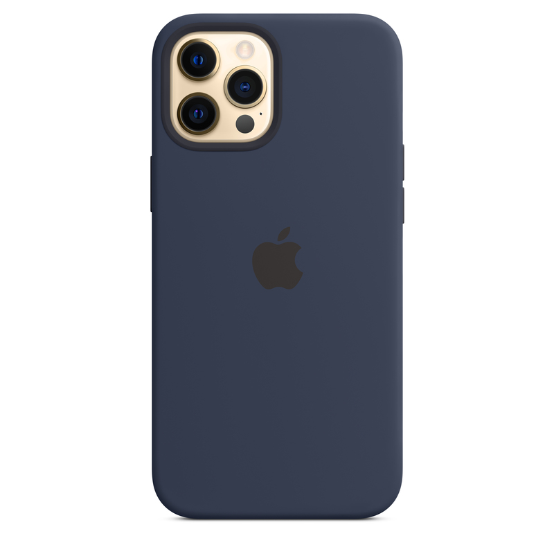 Apple Silicone Case Deep Navy with MagSafe for iPhone 12 Pro Max