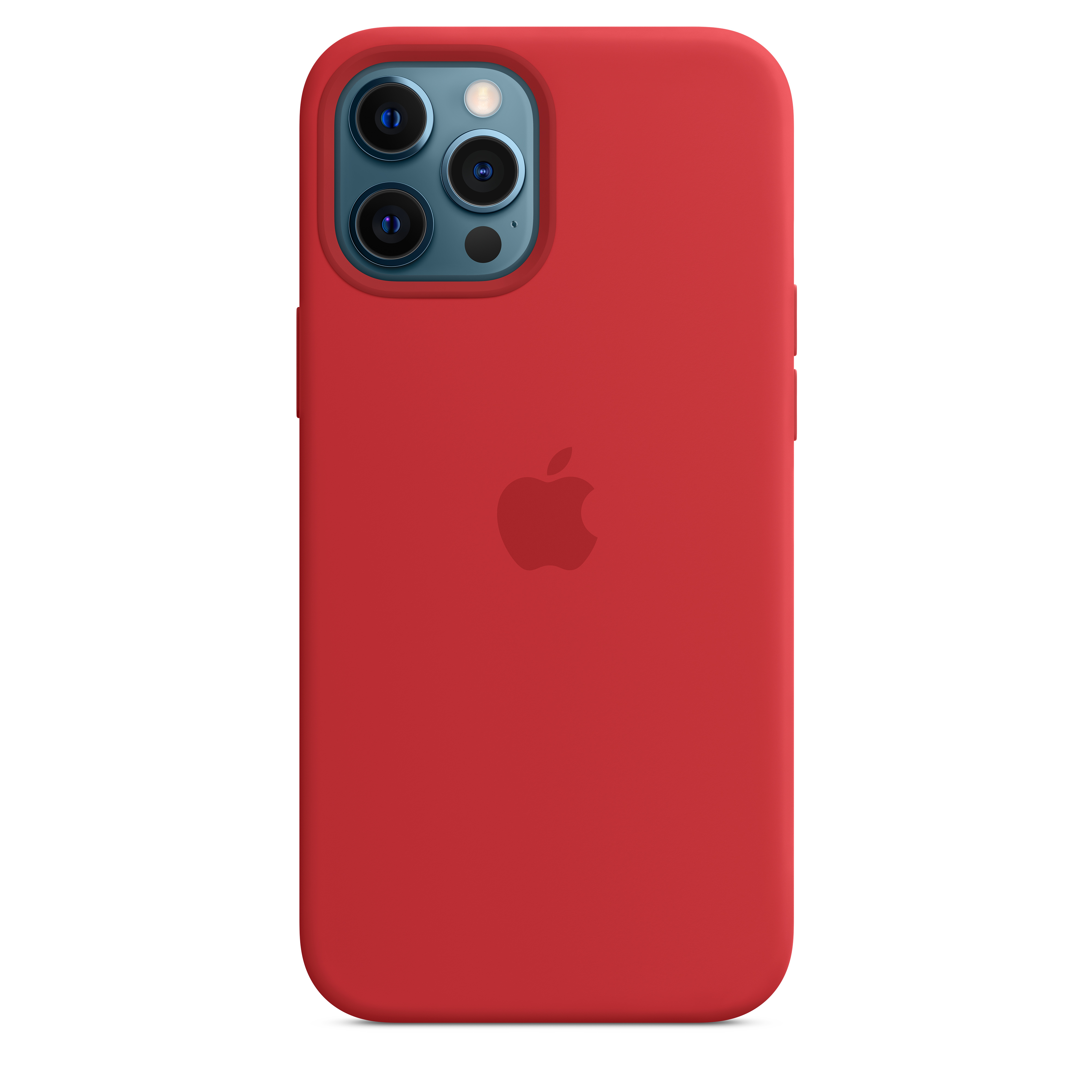Apple Silicone Case (Product)Red with MagSafe for iPhone Pro Max