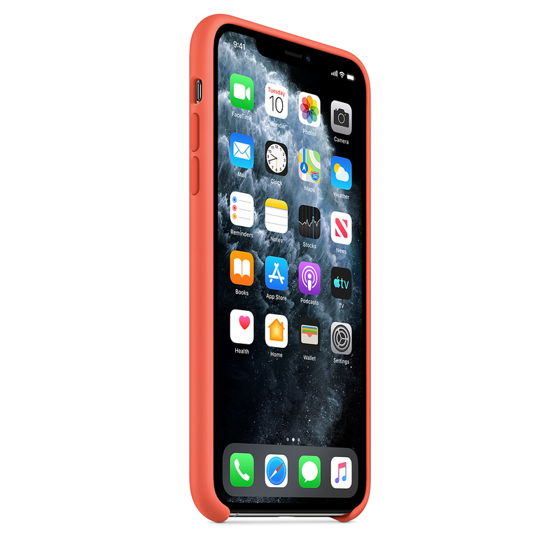 Apple Silicone Case Clementine Orange for iPhone 11 Pro Max