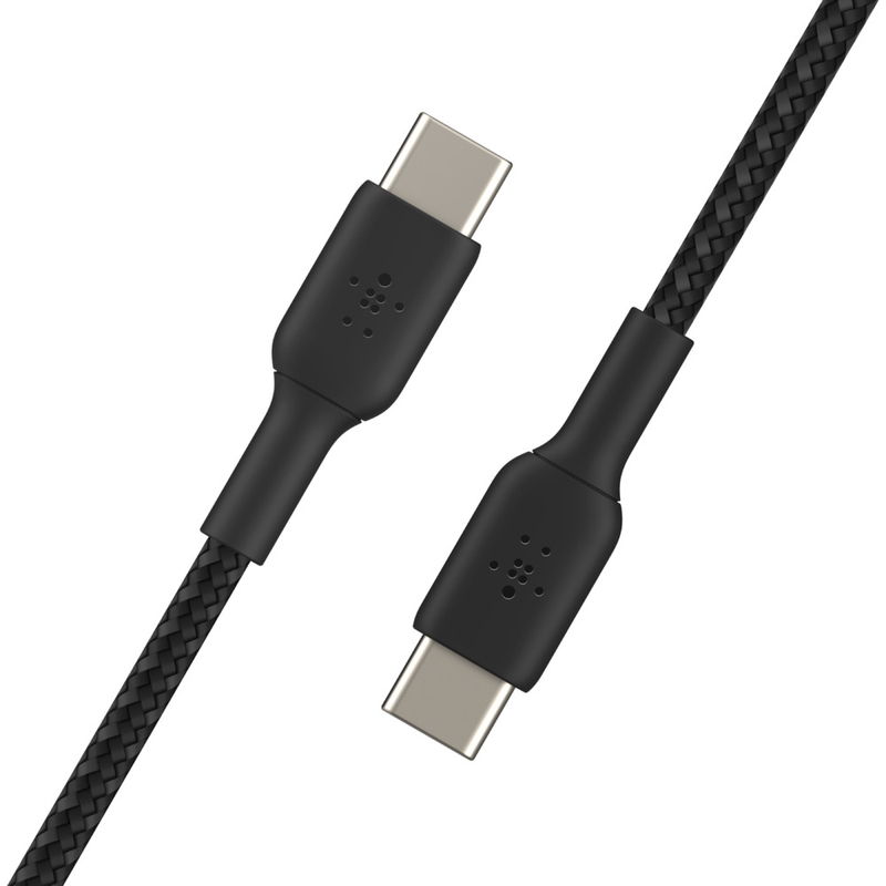 Belkin USB-C To USB-C 2.0 Braided Cable 1M Black