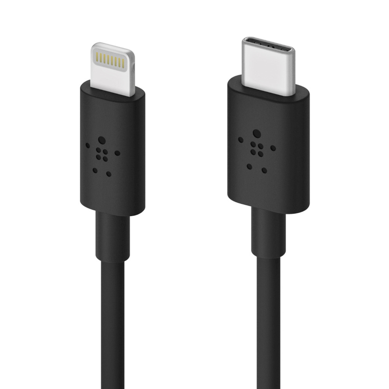 Belkin MIXIT Lightning to Type-C Cable 1.2m Black
