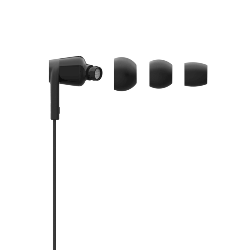 Belkin Rockstar Black In-Ear Earphones with USB-C Connector