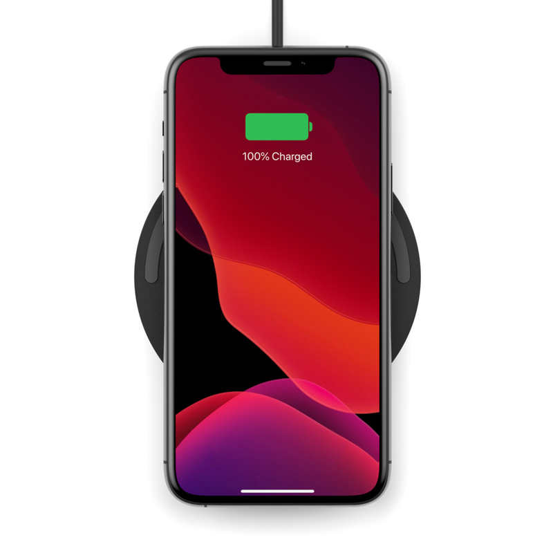 Belkin 15W Fast Wireless Charging Pad with USB-C Cable Black