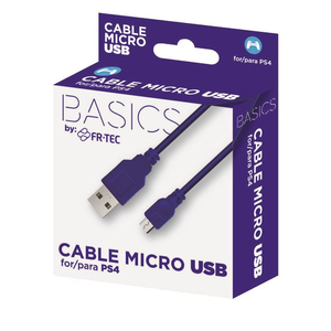 FR-TEC Micro USB Cable 3m for PS4